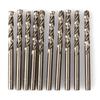 10Pcs High Speed Steel Cobalt Twist Drill HSS-Co 1/1.5/2/2.5/3/3.2/3.5mm Spiral Drill Bit M35 Round Shank Twist Drill Bits