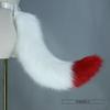 Fluffy Fox Ear Tail Set Cosplay Party Costume Soft Plush Animal Headband Accessory Unisex Sweet Style