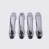 For Toyota Aqua Prius C 2011 2012 2013 2014 2015 2016 2017 ABS Chrome Carbon Fiber DOOR HANDLE COVER TRIMS CAR ACCESSORIES