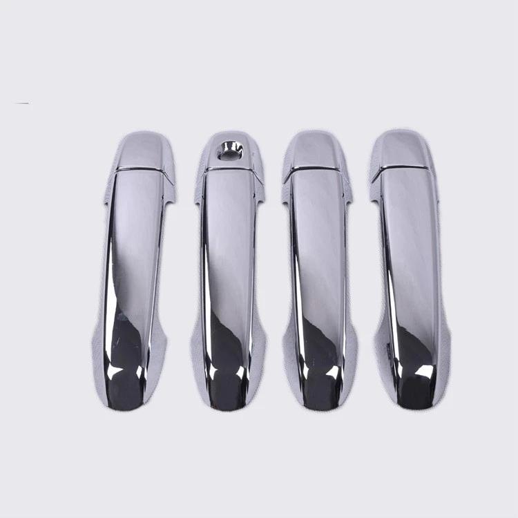 For Toyota Aqua Prius C 2011 2012 2013 2014 2015 2016 2017 ABS Chrome Carbon Fiber DOOR HANDLE COVER TRIMS CAR ACCESSORIES