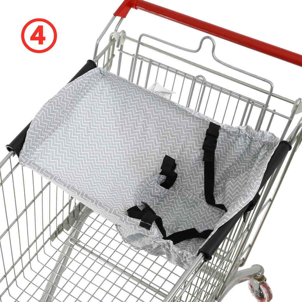 Baby Shopping Cart Seat Cushion Infant Outdoor Protect Covers Safety