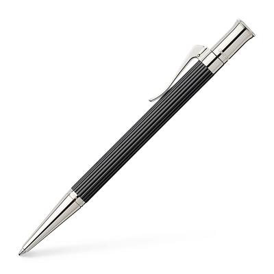 Kugelschreiber Classic Platin Offizieller Import Faber-Castell Stift, Ölbasis, Kollektion, Ebenholz, Beschichtung, 145531,