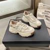 Thick-soled Gray Dad Shoes Women's Shoes 2025 New Fried Street Popular Versatile Women's Heightening Casual Shoes Sports Shoes