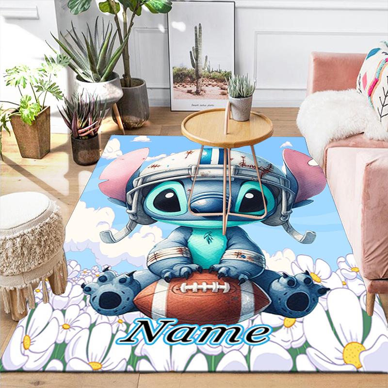 Custom 1Pc Stitch Stars Artwork Rug Office Carpet Indoor Outdoor Entrance Doormat Nonslip Soft And Comfortable Living Room D916265