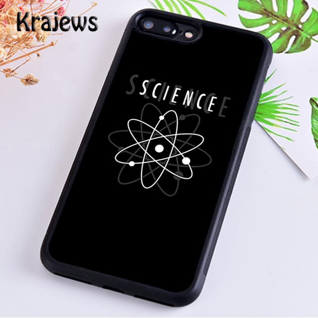 Krajews Atom Science Chemistry Phone Case Cover For iPhone 17 Air 16 15 14 plus 11 12 13 pro max coque Shell Fundas