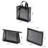 Travel Makeup Bag With Mesh Organizer For Cosmetics And Toiletries In Polyester Fabric
