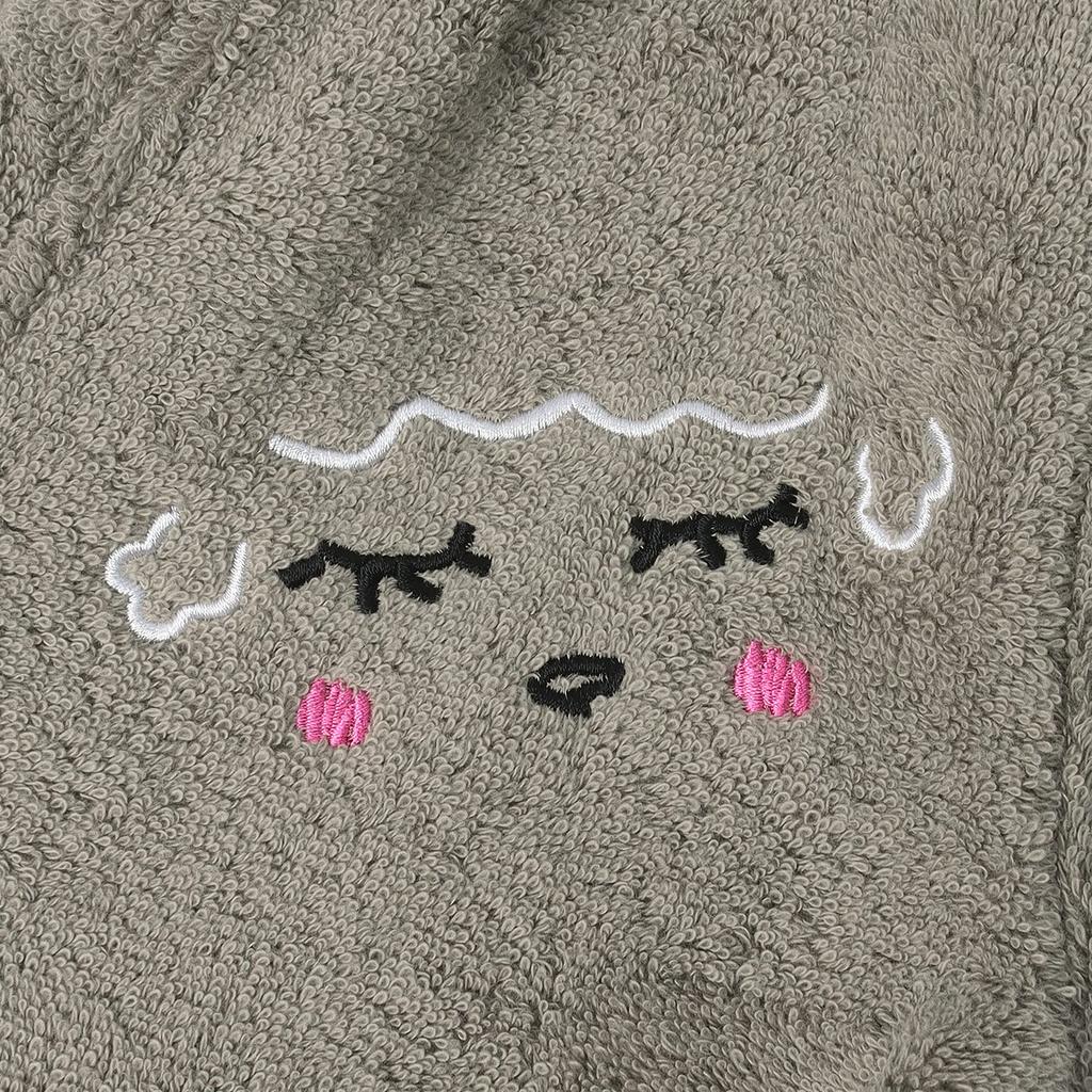 Imabari Towel Sauna Hat [Sheep Marie] (Gray)