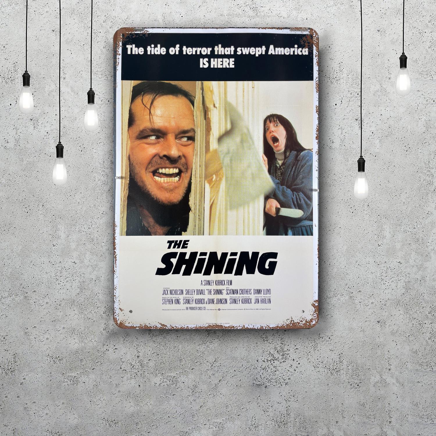 

stephen king Actor Funny Bar Metal Sign Retro Plaque Sign Alcohol Drinker Pub Club Man Cave Kitchen Wall Decoration 20x30cm（7.8x11.8inch）
