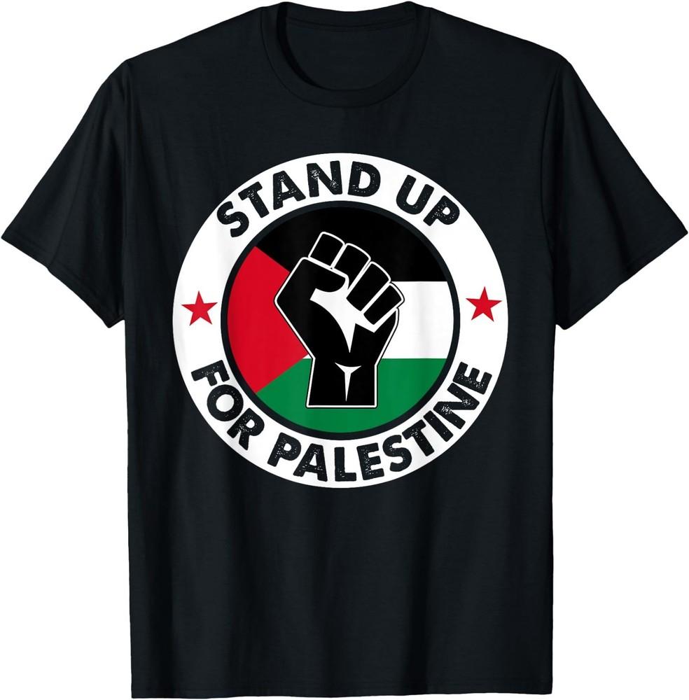 Free Palestine Stand up For Palestine Unisex T-Shirt XXL