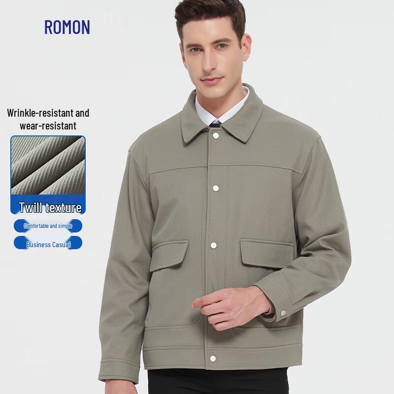 

Romone Men s Business Casual Lapel Jacket 175