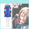 Chucky-Kostüm aus „Child's Play“ für Halloween-Partys und Bühnenauftritte