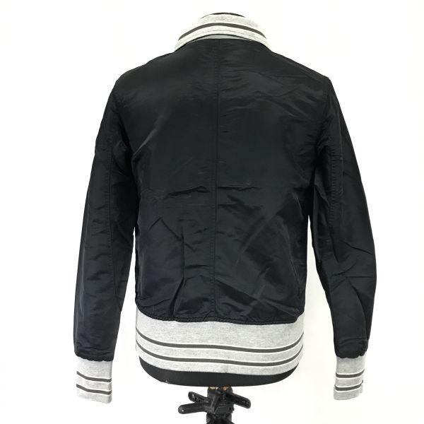 Wilson USA 100% Nylon Coach Jacket Men M Black Hit Union Vintage(USED)