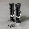 1:14th Scale RC Truck 2pcs Metal Simulation Support Leg for SCANIA Tamiya 770S R620 for VOLVO ACTROS AROCS Model Car DIY Parts