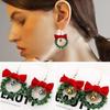 1 Pairs/lot Christmas Bell Stud Earrings Christmas Gifts Decorations Jewelry Earrings Wholesale