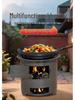 Portable Multi-Functional Wood Stove: Outdoor Fire Pit & Tea Brewer