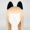 Handgefertigtes Plüsch-Katzenohren-Haarband Lolita-Mode Tierohren-Haarspange Unisex-Accessoire