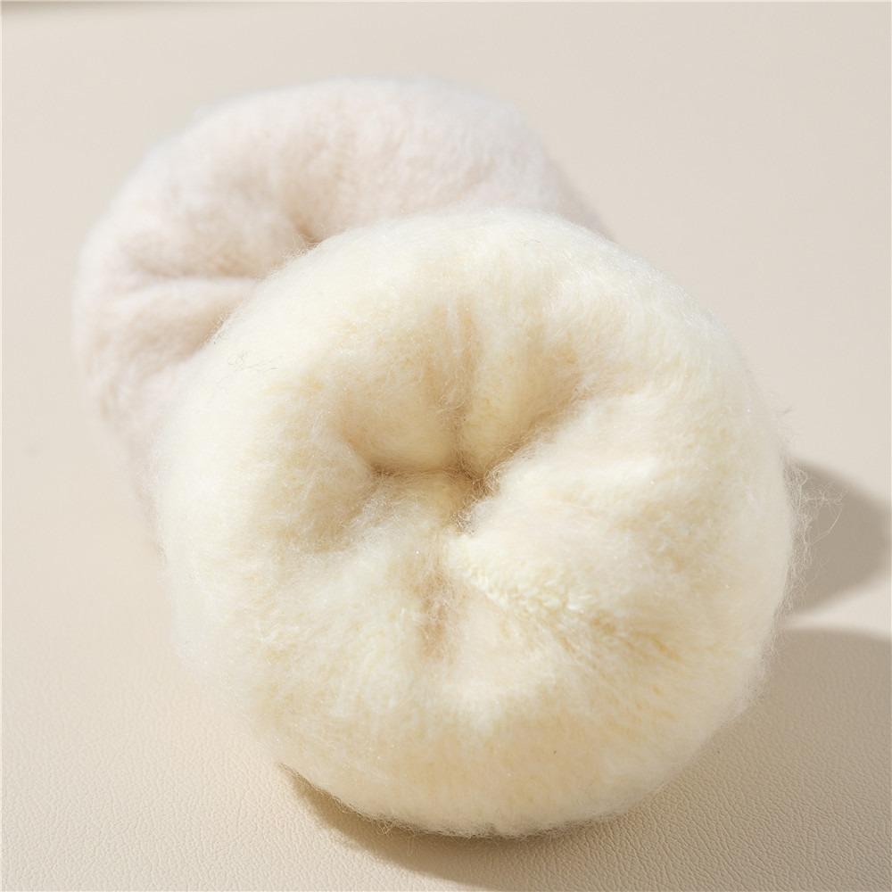 1 Pair Plush Hairy Women Socks Keep Warm Cashmere Socks Soft Sleep Socks  Winter