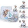 Lebensechte 22-Zoll Realistische Reborn Baby Jungenpuppe Aus Weichem Vinyl-Silikon Für Kleinkinder