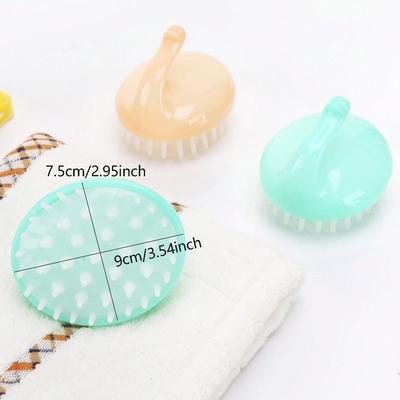 1pc-Shampoo Brush, Soft Silicone Toothbrush, Shampoo Brush, Scalp Massager, Hair Cleaning Brush