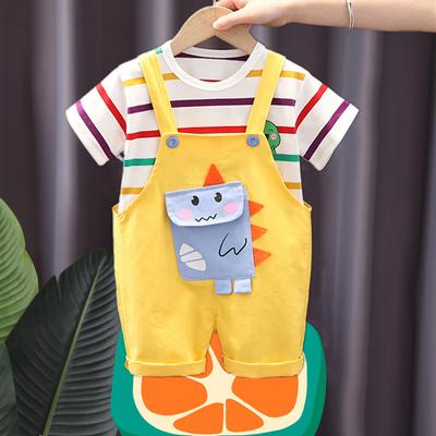 Kids Boy and Kids Girl Overall Set Baby Fashion Cotton Clothes Set Infant Outfit Child Suit