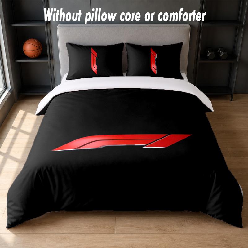 Set Biancheria da Letto Design F1 1 Copripiumino + 2 Federe Morbido Traspirante Biancheria da Letto per la Casa