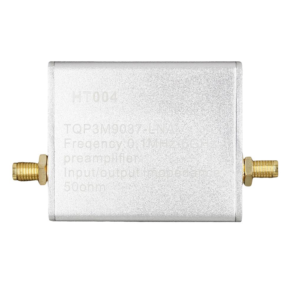 HT004 100K-6GHz Low Noise Amplifier 20dB High Gain Preamplifier for RF & SDR