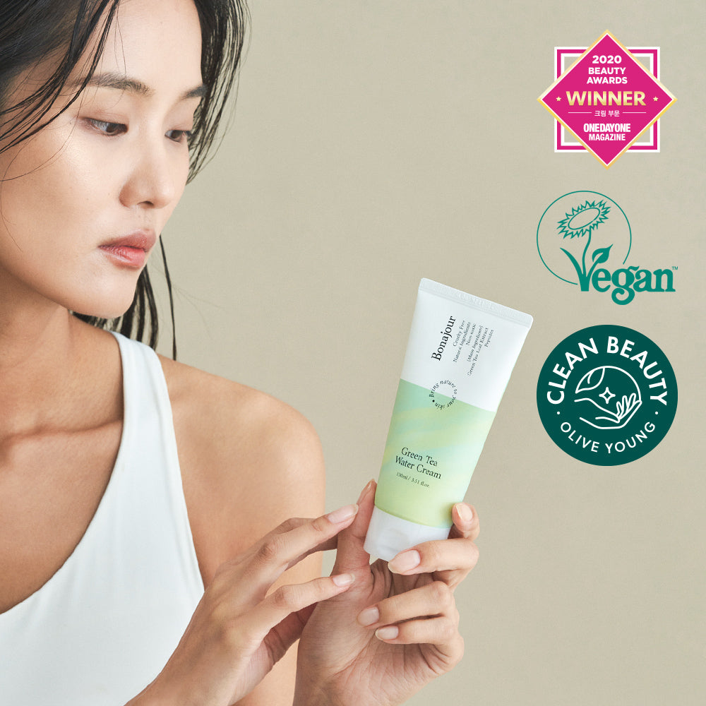 Bonajoure Vegan Green Tea Water Cream 100ml