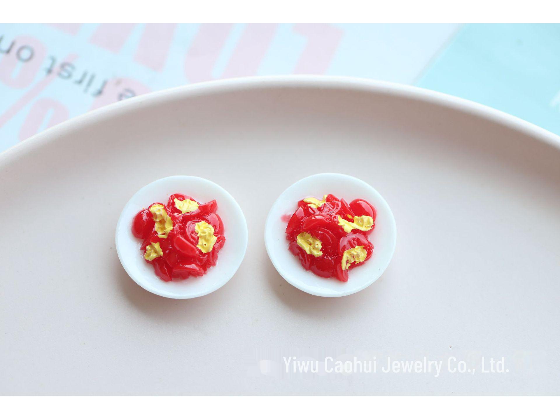 

Аксессуары из смолы своими руками: Имитация китайской кухни с картофельными дольками Approx. 2.6cm x 1.0cm (Thickness)