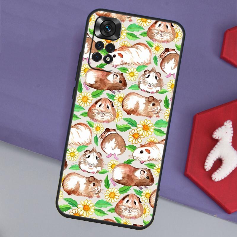 Lustiges Meerschweinchen-Muster Hülle Für Xiaomi Redmi Note 14 13 12 Pro 11 9 10 9S 10S 11S 12S Redmi 14C 10C 12C 13C Hülle