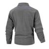 Herren Freizeit Einfarbiges Cord Revers Jacke, Herren Locker Und Weich Stoff Knopf Hemd Jacke