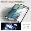 2in1 Magnetic Card Slot Stand Leather Case For Samsung Galaxy Z Fold 8 Ultra 7 6 5 4 3 Hinge Protector Wireless Charging Cover