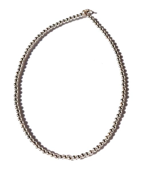 Bonbeau 4Mm Silverball Simple Necklace 925 Silver Ball Layered Necklace 4Mm