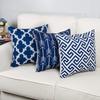 Japanese Printed Geometric Pillow Cover Office Sofa Cushion Cushion Cover Linen Pillow Cover