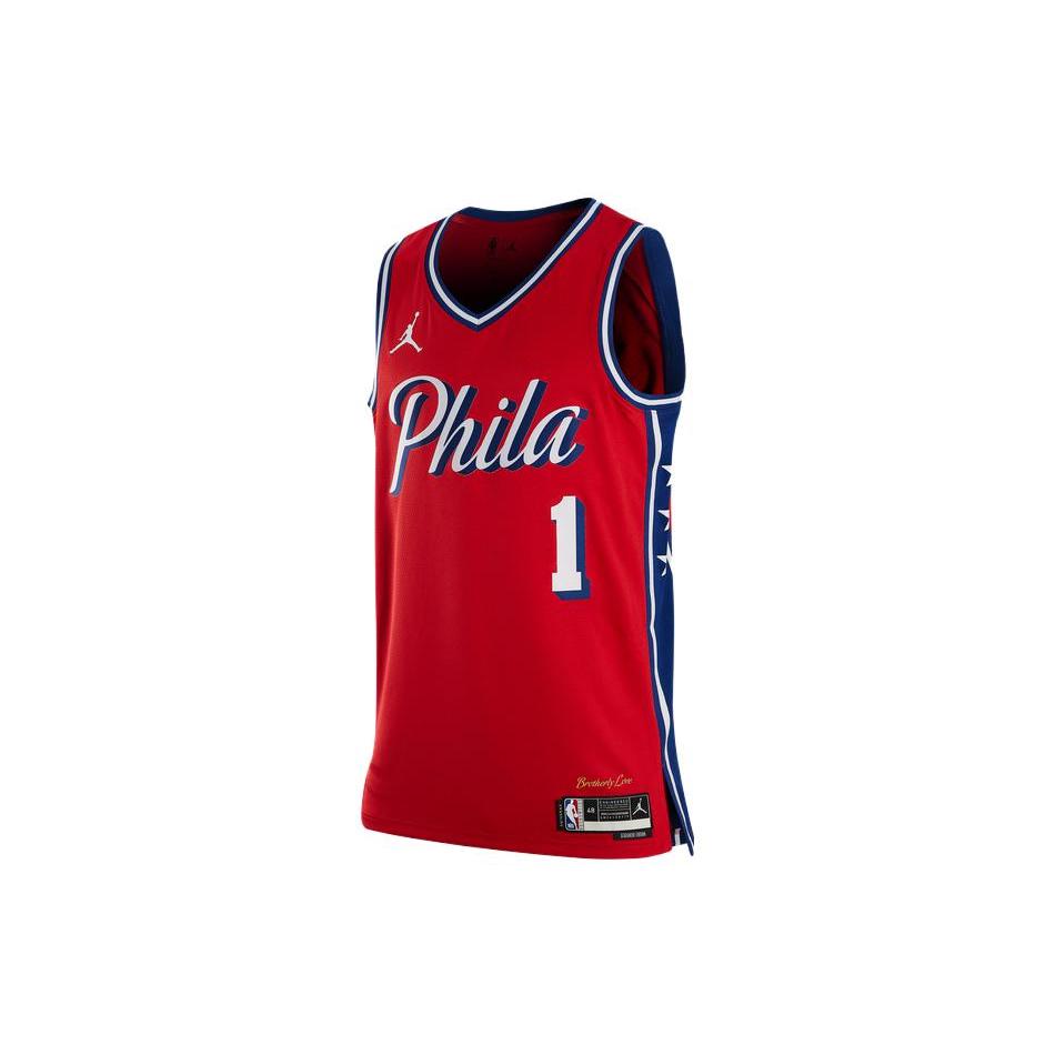 New JORDAN Harden Philadelphia 76ers Nba Statement Jersey DO9539-664