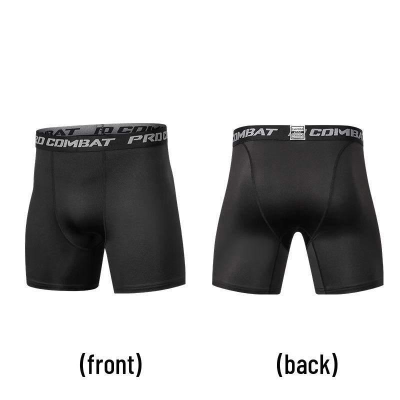 

Мужское компрессионное нижнее белье для баскетбола - Высокоэластичное, быстросохнущее фитнес-снаряжение для бега и тренировок M чёрный