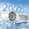 LED Display Desk Fan 100 Adjustable Settings Turbo Fan Portable Mini Handheld Fan  Outdoor