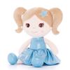Plush Toys New Design Fashion Girl Tina Dolls Curls Dolls Furry Friends for Kids Birthday Gift Blue