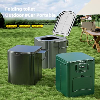 Car Mounted Foldable Mobile Toilet Outdoor Camping Baby Toilet Closestool Travel Portable Children Adult Toilet Commode