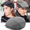 Wool Blend Octagon Hat For Men Women With Adjustable Fit For Winter Outdoor Casual Wear
