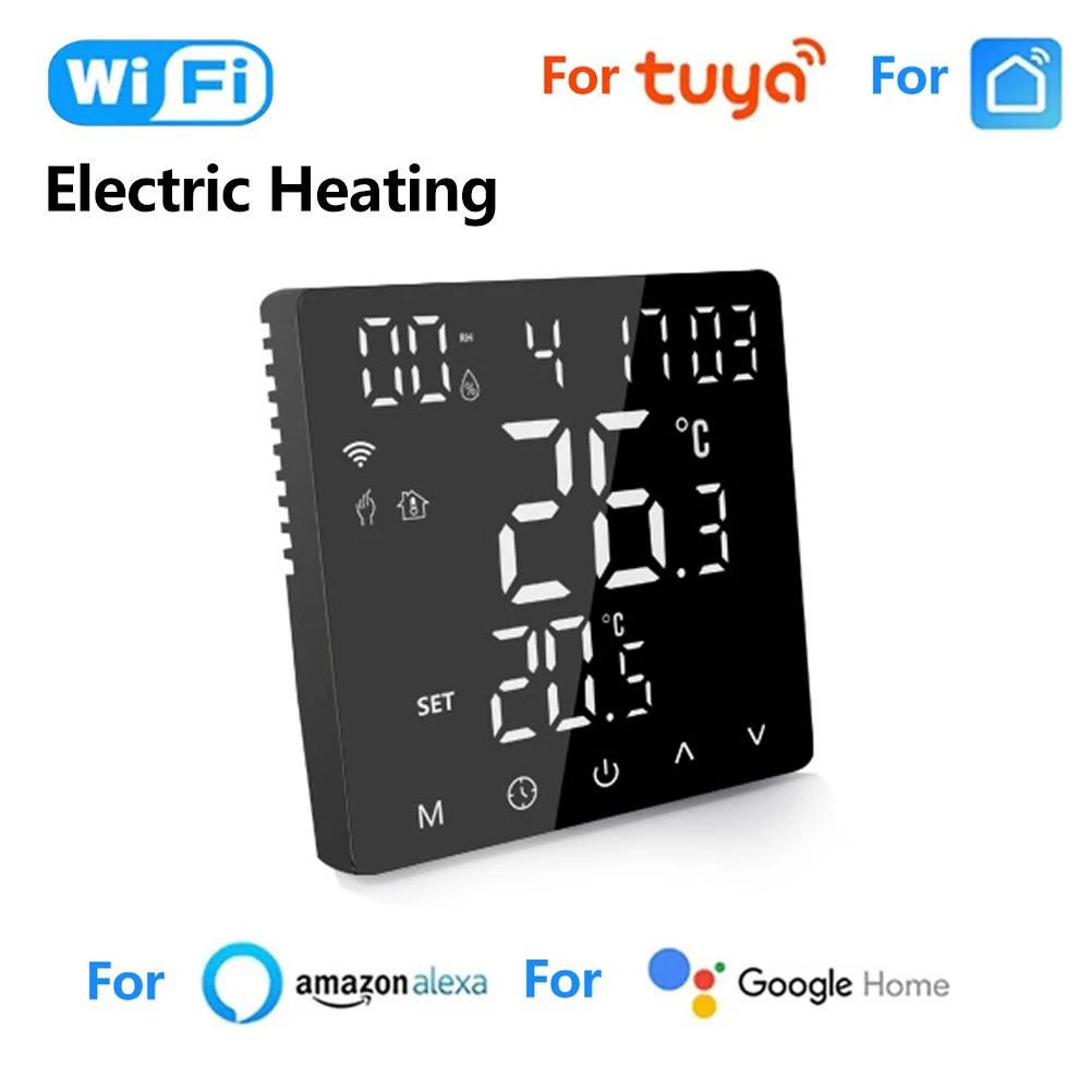 For Tuya Smart LCD WiFi Thermostat Water Electric Gas Boiler Floor Heating Thermostat Underfloor Heating Home Automation