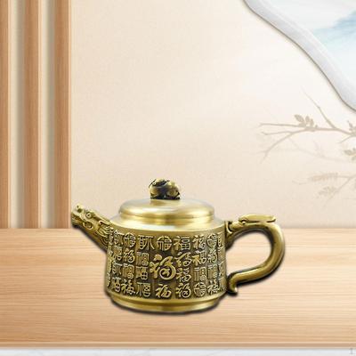 Teekannen-Statue Geburtstagsgeschenk Dekoration Tischornament für Regal Mittelstücke Innenraum