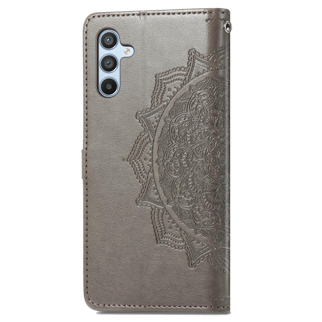 For Samsung Galaxy A56 5G Case Wallet Mandala Flower Leather Phone Cover Stand View
