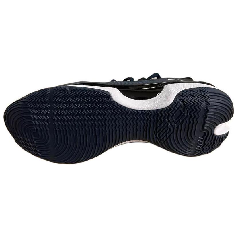 Under Armour Team Curry 7 Stilvolle Bequeme Stoßdämpfung Rutschfest Low-Top Basketballschuhe Herren Sneaker Blau 3023838-410