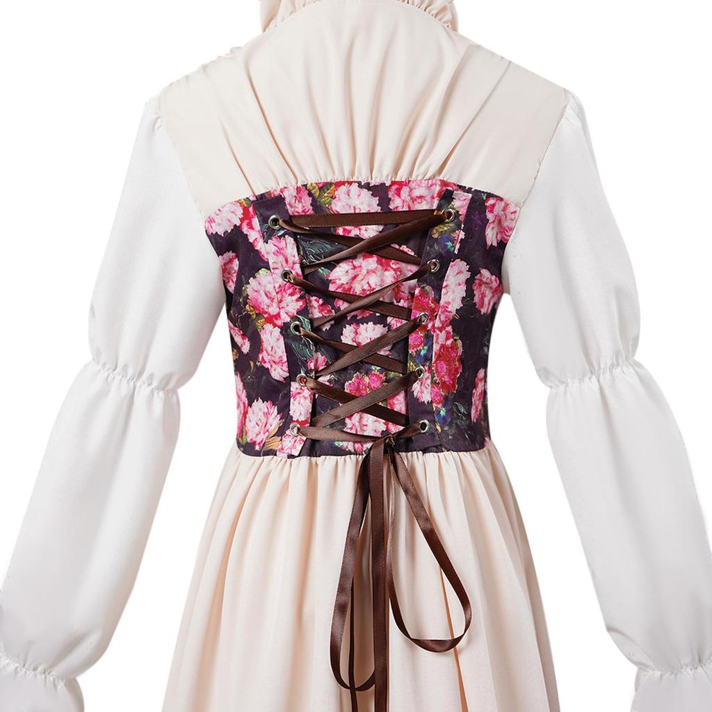 Women's Renaissance Medieval Pirate Fairy Witch Victorian Dress Costume