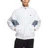adidas Giacca con Logo Stampato Patchwork Collo Alto Zip Uomo Capispalla Bianco HM5146