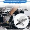 1 Pcs Brake Master Cylinder for Honda Civic 2012-2015 Durable Aluminum Alloy,Plastic Engine Compartment Hydraulic Master Cylinder with Reservoir