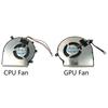 CPU GPU Fan for MSI GE62VR GL62M GP62MVR GL62VR MS-16JB MS-16J9 Laptop Cooler