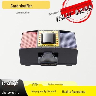 Automatischer Kartenmischer für 2-4 Decks - Ideal für Poker und Texas Three Kingdoms Spiele