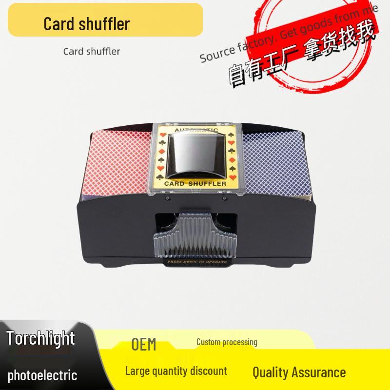 Automatic Card Shuffler for 2-4 Decks - Ideal for Poker and Texas Three Kingdoms Games