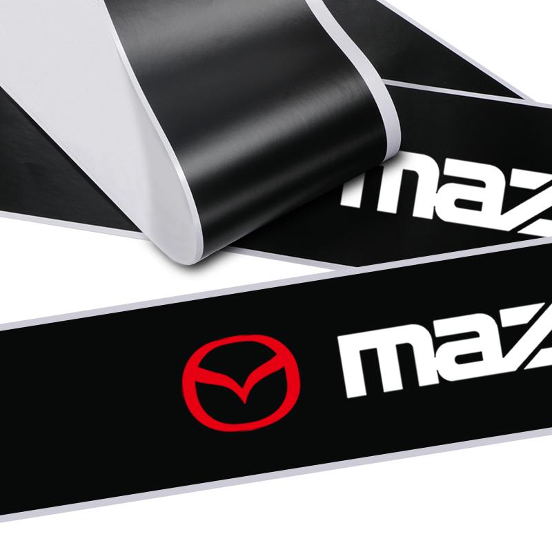 Autoaufkleber für die Frontscheibe vorne und hinten dekoratives Emblem für Mazda 3 5 6 323 626 CX-3 CX-4 CX-5 CX-7 CX-9 Axela 6 RX8 7 MX3